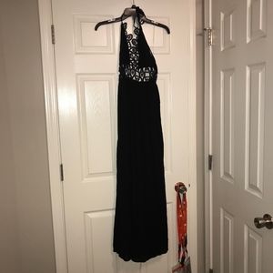 Beachy Black Maxi Dress